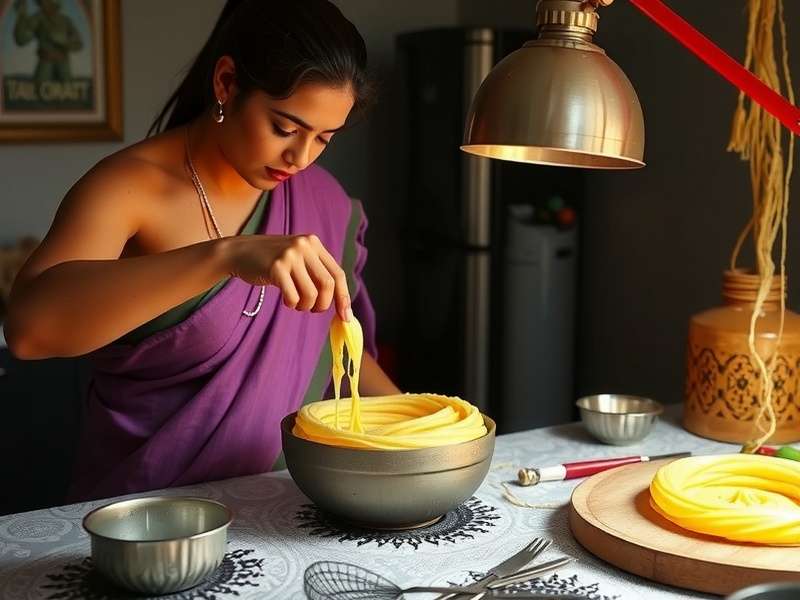 Jalebi Making Technique